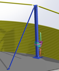 Hydraulic Jack for Steel Bolted Tank & Grain Silo image